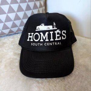 BLTEE Homies South Central Snapback Hip Hop Street wear Urban Black Cap